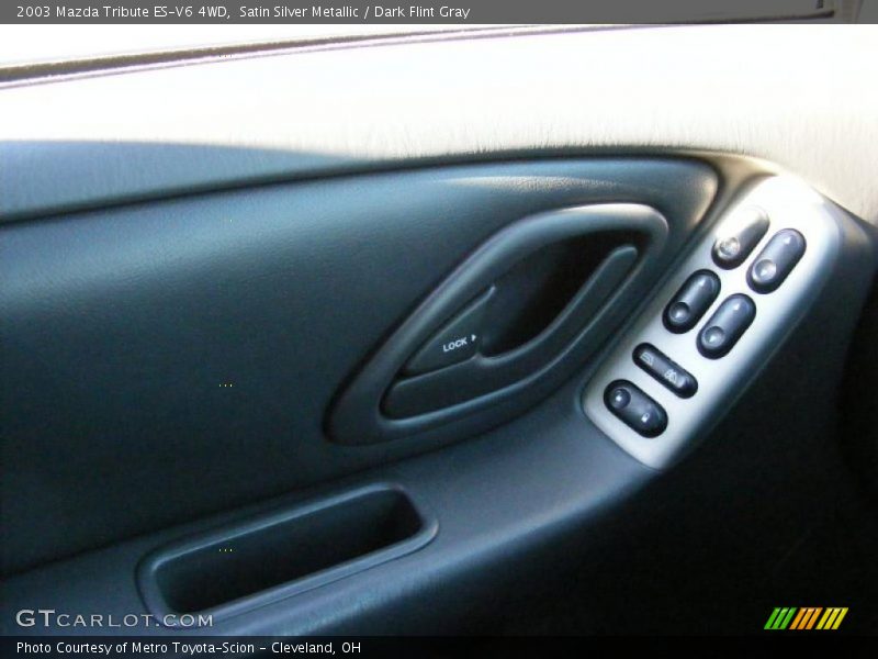 Satin Silver Metallic / Dark Flint Gray 2003 Mazda Tribute ES-V6 4WD