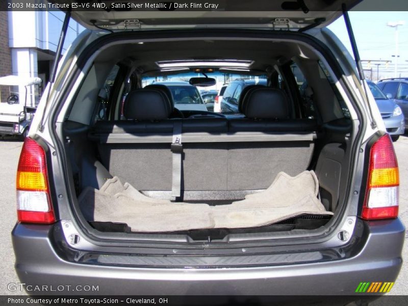 Satin Silver Metallic / Dark Flint Gray 2003 Mazda Tribute ES-V6 4WD