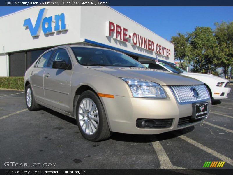 Dune Pearl Metallic / Camel 2006 Mercury Milan V6 Premier