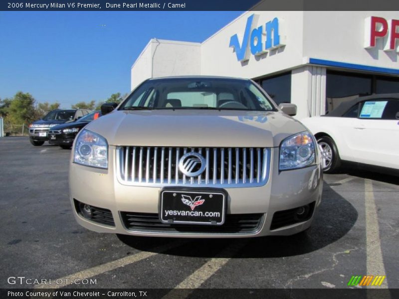 Dune Pearl Metallic / Camel 2006 Mercury Milan V6 Premier