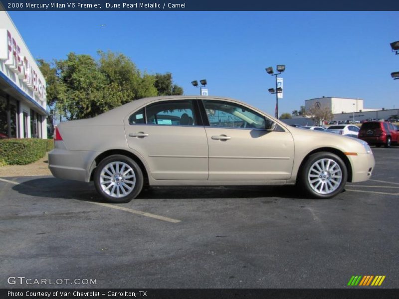 Dune Pearl Metallic / Camel 2006 Mercury Milan V6 Premier