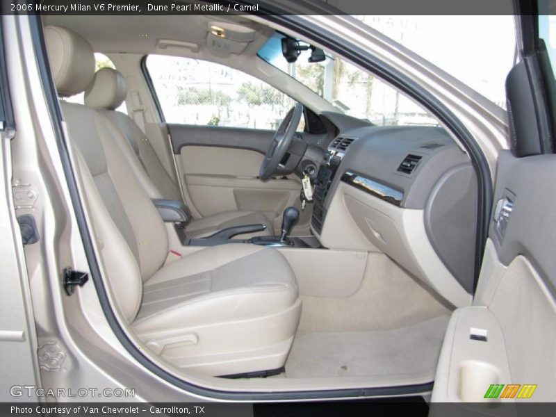 Dune Pearl Metallic / Camel 2006 Mercury Milan V6 Premier