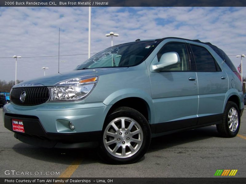 Blue Frost Metallic / Neutral 2006 Buick Rendezvous CXL