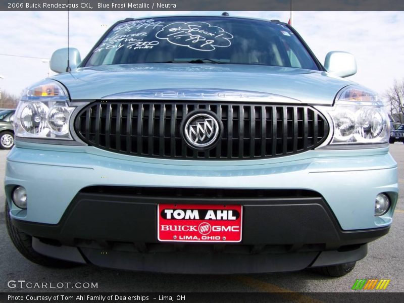 Blue Frost Metallic / Neutral 2006 Buick Rendezvous CXL