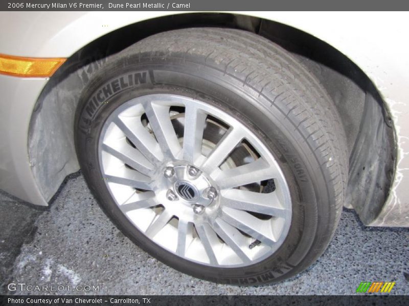 Dune Pearl Metallic / Camel 2006 Mercury Milan V6 Premier