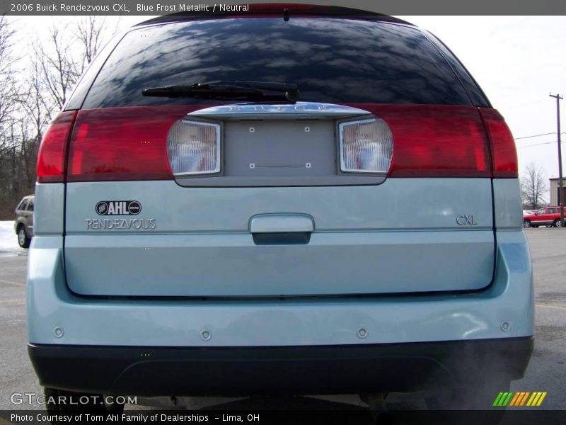 Blue Frost Metallic / Neutral 2006 Buick Rendezvous CXL