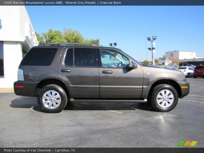 Mineral Grey Metallic / Charcoal Black 2006 Mercury Mountaineer Luxury AWD