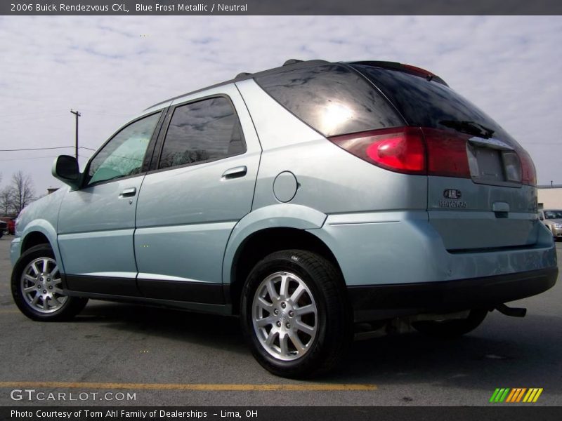 Blue Frost Metallic / Neutral 2006 Buick Rendezvous CXL