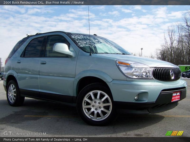 Blue Frost Metallic / Neutral 2006 Buick Rendezvous CXL
