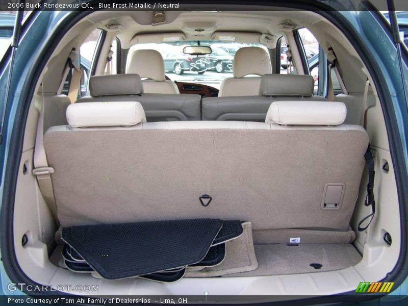 Blue Frost Metallic / Neutral 2006 Buick Rendezvous CXL