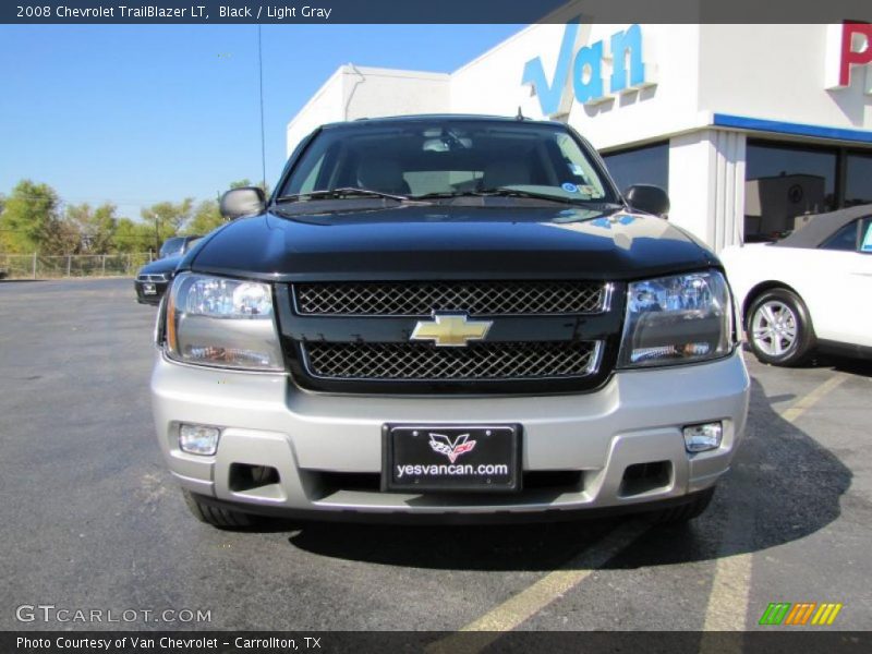 Black / Light Gray 2008 Chevrolet TrailBlazer LT