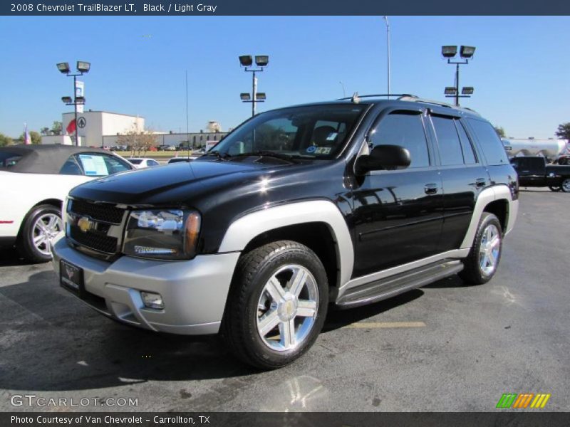 Black / Light Gray 2008 Chevrolet TrailBlazer LT