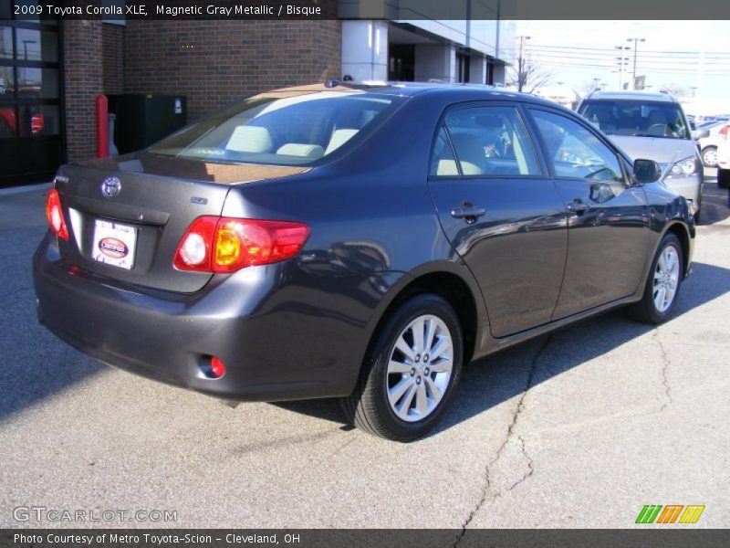 Magnetic Gray Metallic / Bisque 2009 Toyota Corolla XLE