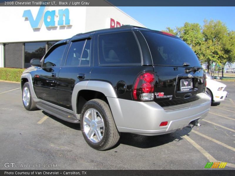 Black / Light Gray 2008 Chevrolet TrailBlazer LT