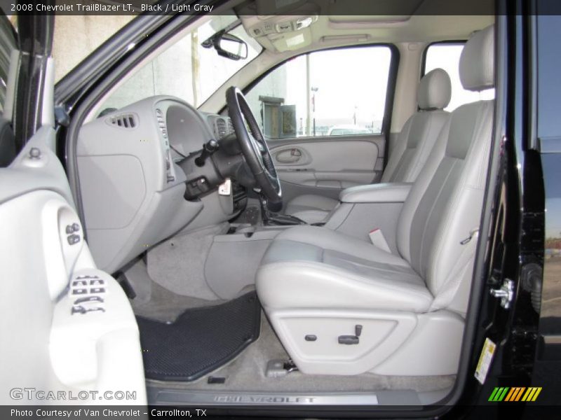 Black / Light Gray 2008 Chevrolet TrailBlazer LT