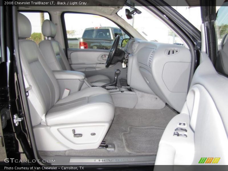 Black / Light Gray 2008 Chevrolet TrailBlazer LT