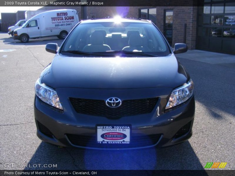 Magnetic Gray Metallic / Bisque 2009 Toyota Corolla XLE