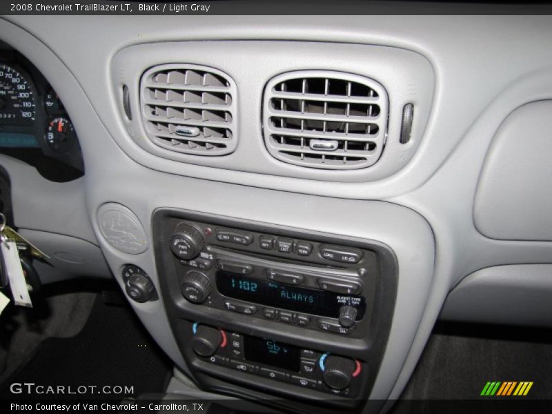 Black / Light Gray 2008 Chevrolet TrailBlazer LT