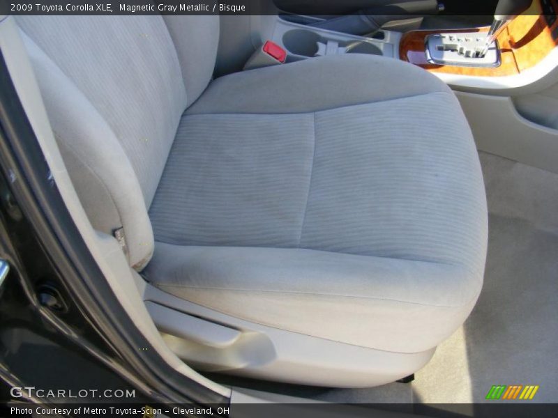 Magnetic Gray Metallic / Bisque 2009 Toyota Corolla XLE