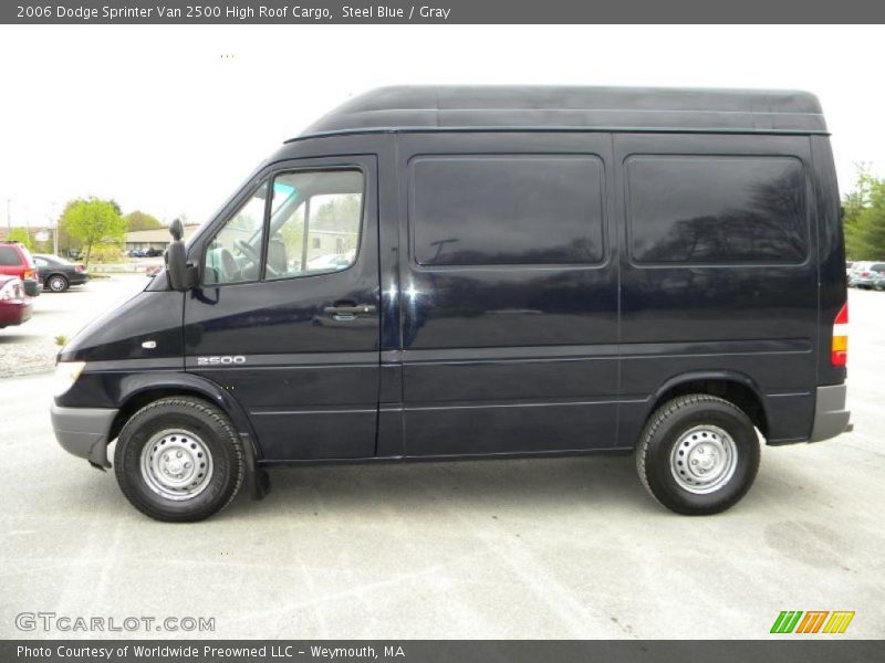 Steel Blue / Gray 2006 Dodge Sprinter Van 2500 High Roof Cargo