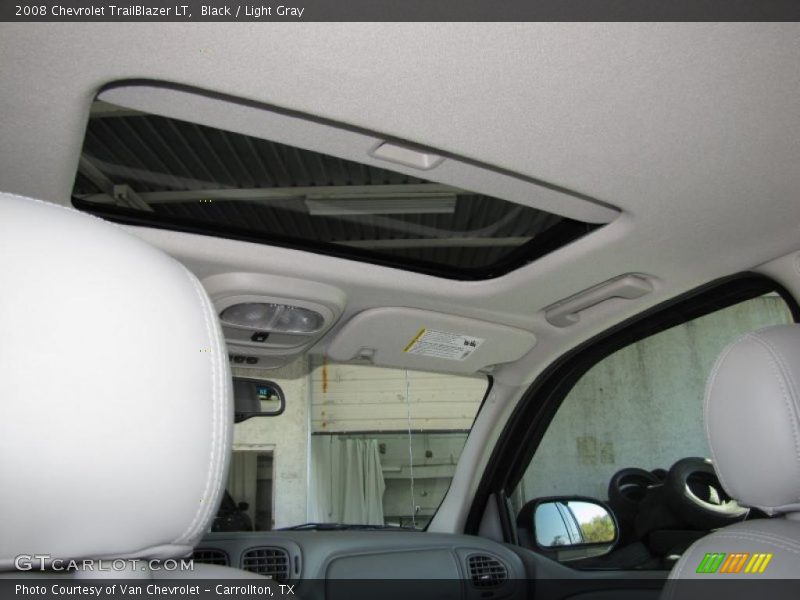 Black / Light Gray 2008 Chevrolet TrailBlazer LT