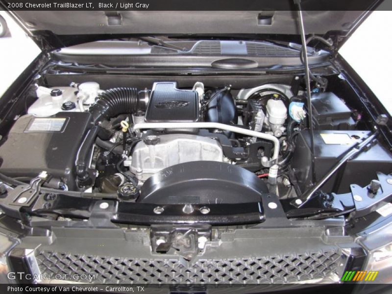 Black / Light Gray 2008 Chevrolet TrailBlazer LT