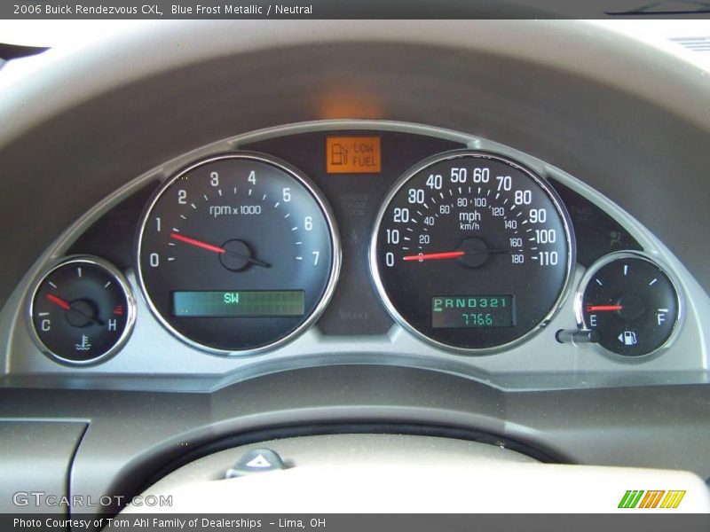 Blue Frost Metallic / Neutral 2006 Buick Rendezvous CXL