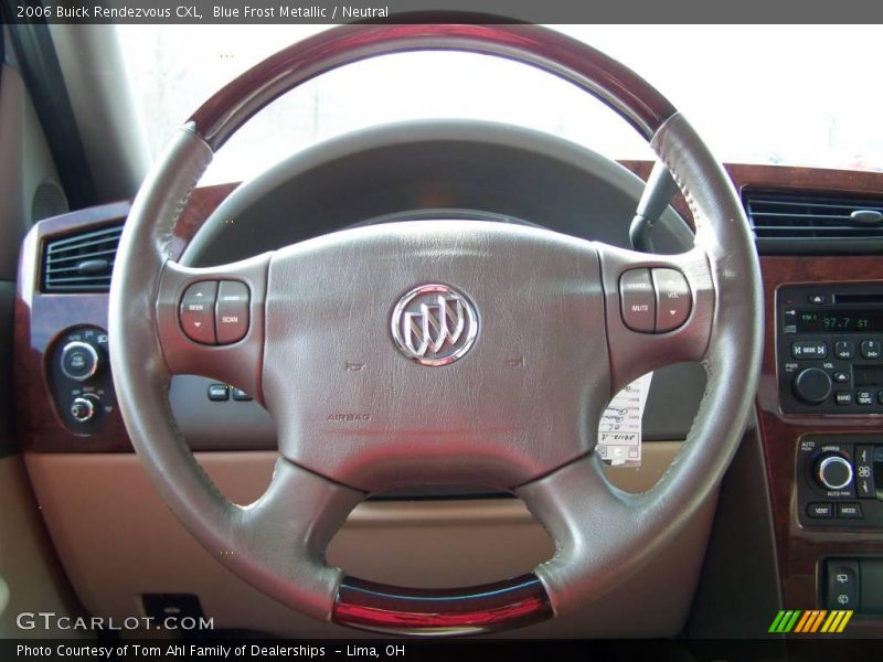 Blue Frost Metallic / Neutral 2006 Buick Rendezvous CXL