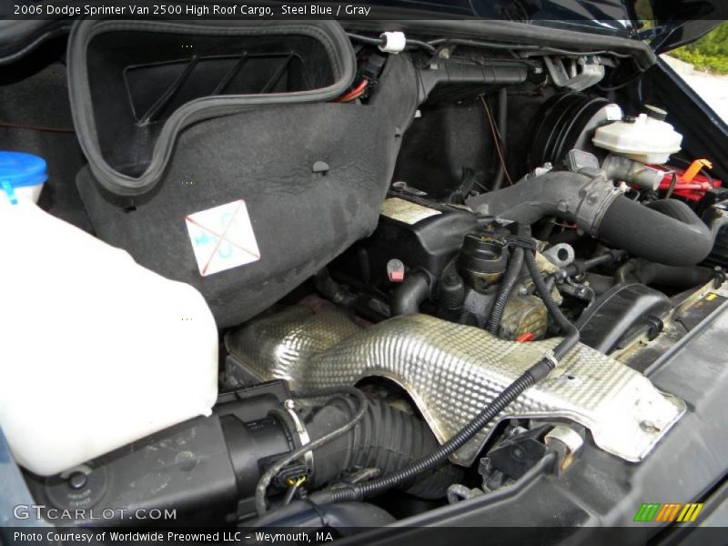  2006 Sprinter Van 2500 High Roof Cargo Engine - 2.7 Liter DOHC 20-Valve Turbo-Diesel Inline 5 Cylinder