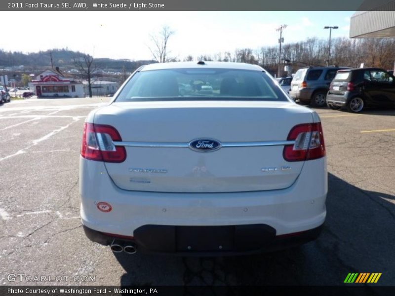 White Suede / Light Stone 2011 Ford Taurus SEL AWD