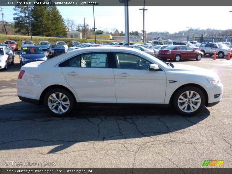 White Suede / Light Stone 2011 Ford Taurus SEL AWD