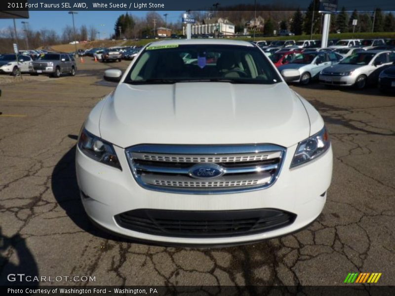 White Suede / Light Stone 2011 Ford Taurus SEL AWD