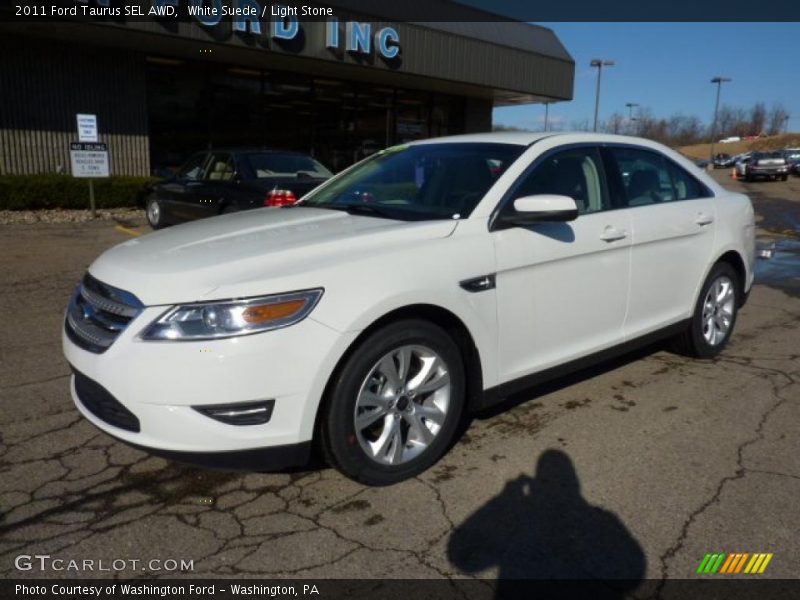 White Suede / Light Stone 2011 Ford Taurus SEL AWD