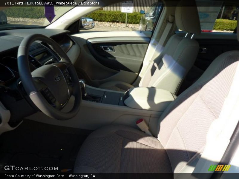White Suede / Light Stone 2011 Ford Taurus SEL AWD