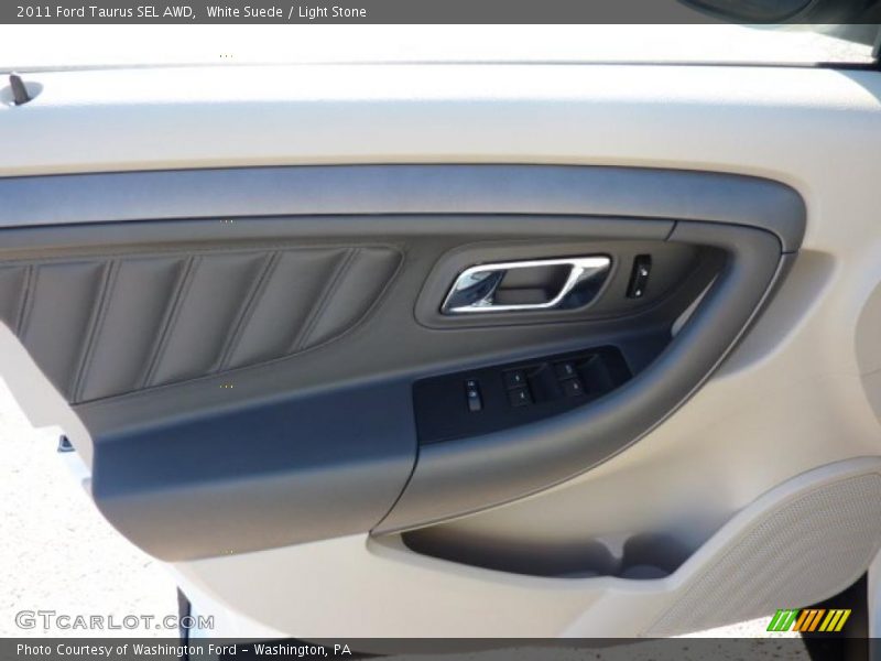 White Suede / Light Stone 2011 Ford Taurus SEL AWD