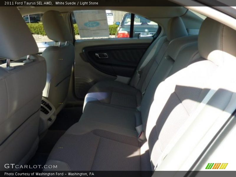 White Suede / Light Stone 2011 Ford Taurus SEL AWD