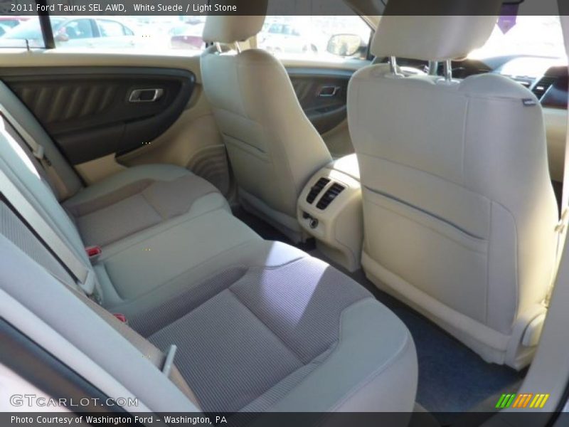 White Suede / Light Stone 2011 Ford Taurus SEL AWD