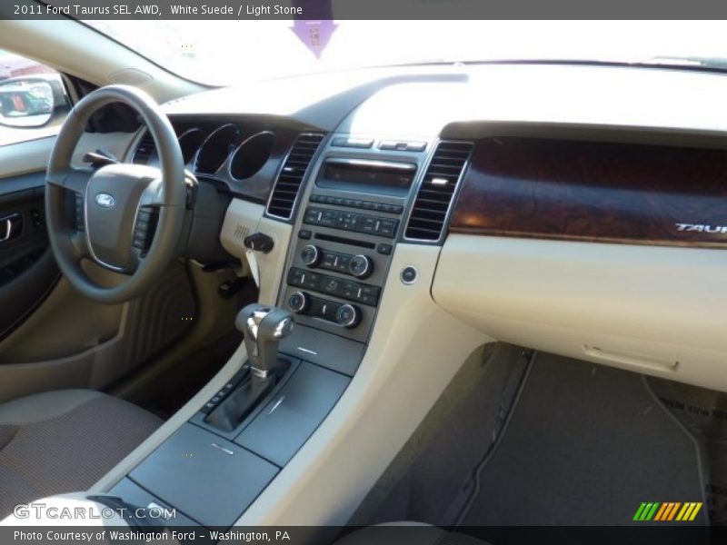 White Suede / Light Stone 2011 Ford Taurus SEL AWD
