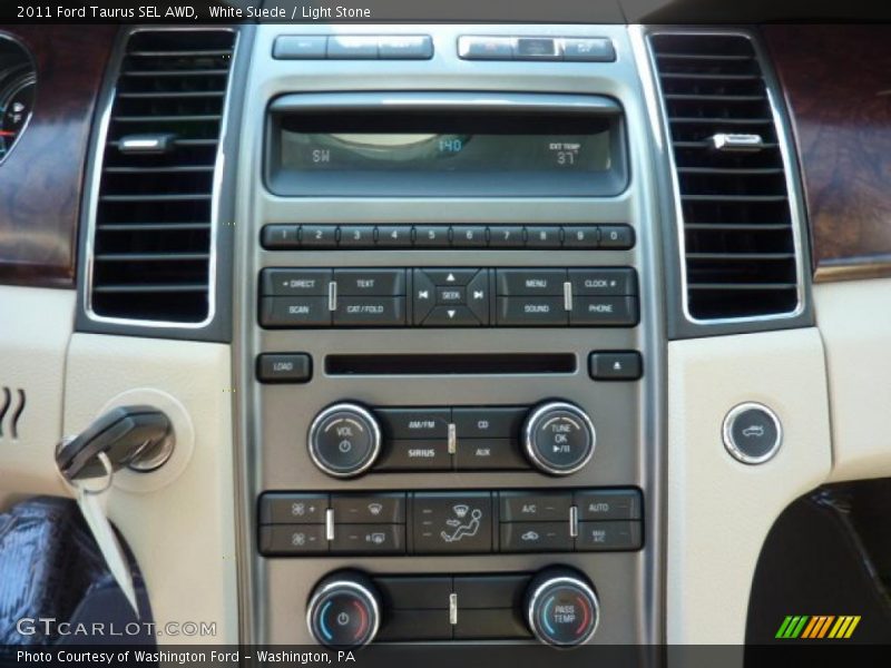 White Suede / Light Stone 2011 Ford Taurus SEL AWD
