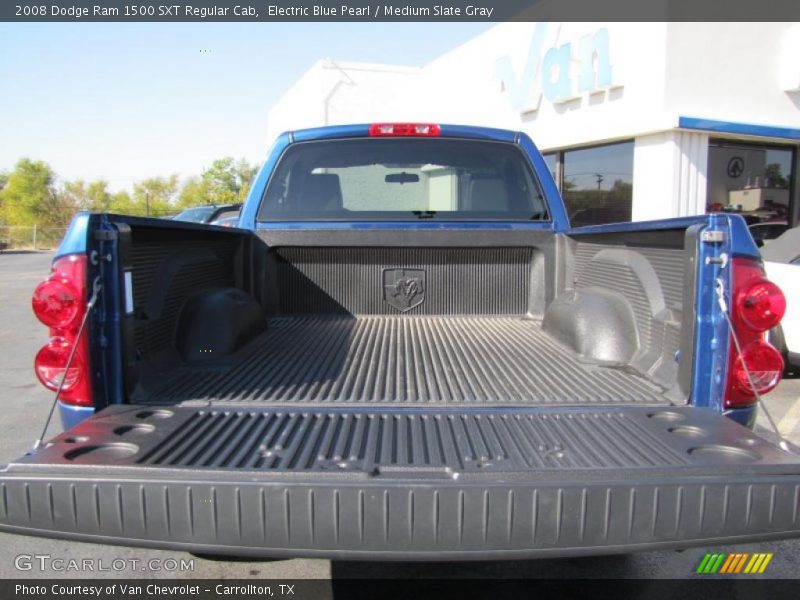 Electric Blue Pearl / Medium Slate Gray 2008 Dodge Ram 1500 SXT Regular Cab