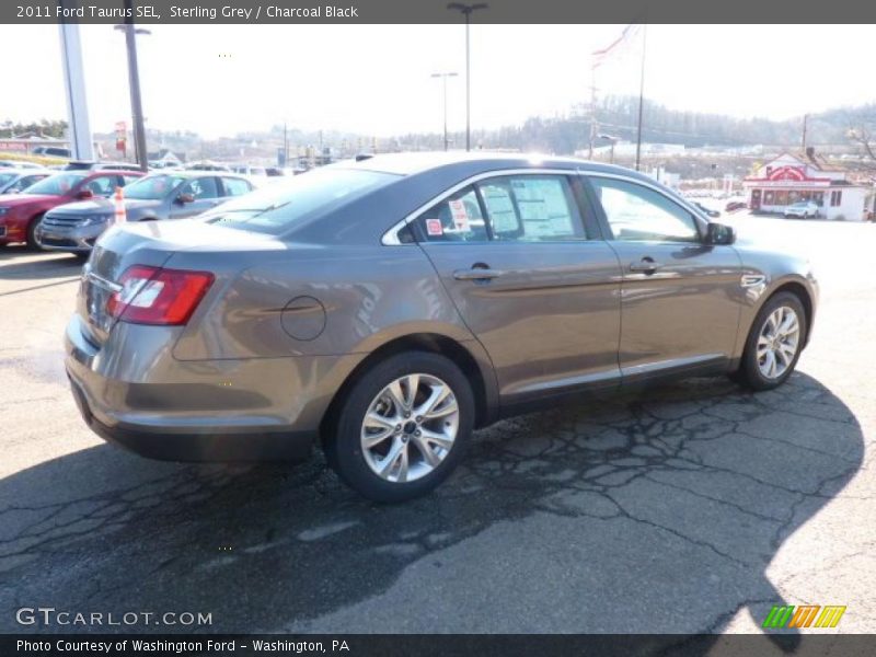 Sterling Grey / Charcoal Black 2011 Ford Taurus SEL