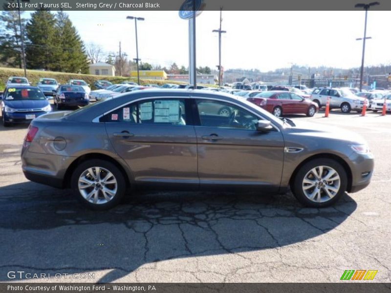 Sterling Grey / Charcoal Black 2011 Ford Taurus SEL