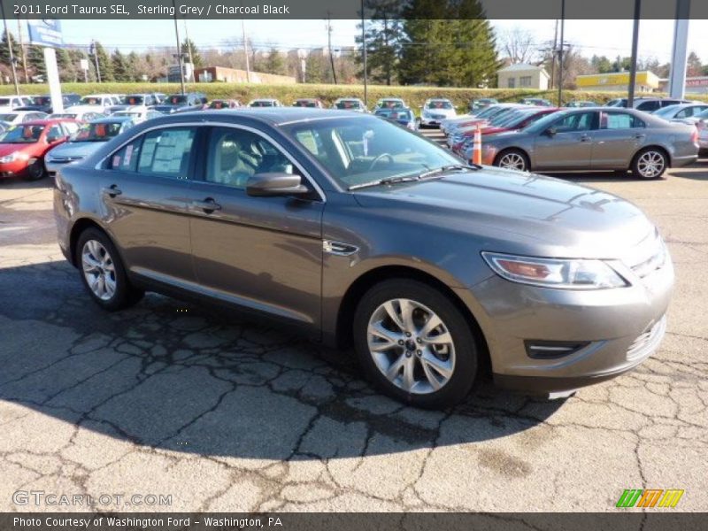 Sterling Grey / Charcoal Black 2011 Ford Taurus SEL