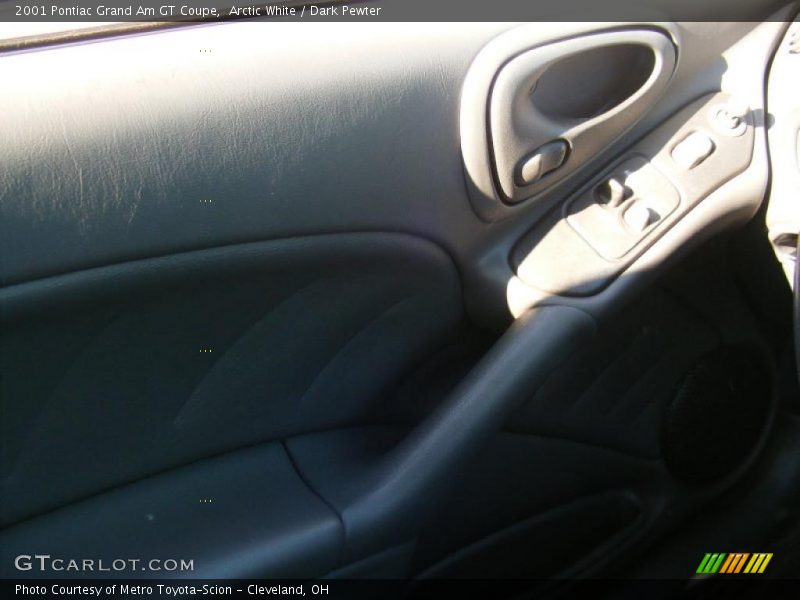 Arctic White / Dark Pewter 2001 Pontiac Grand Am GT Coupe