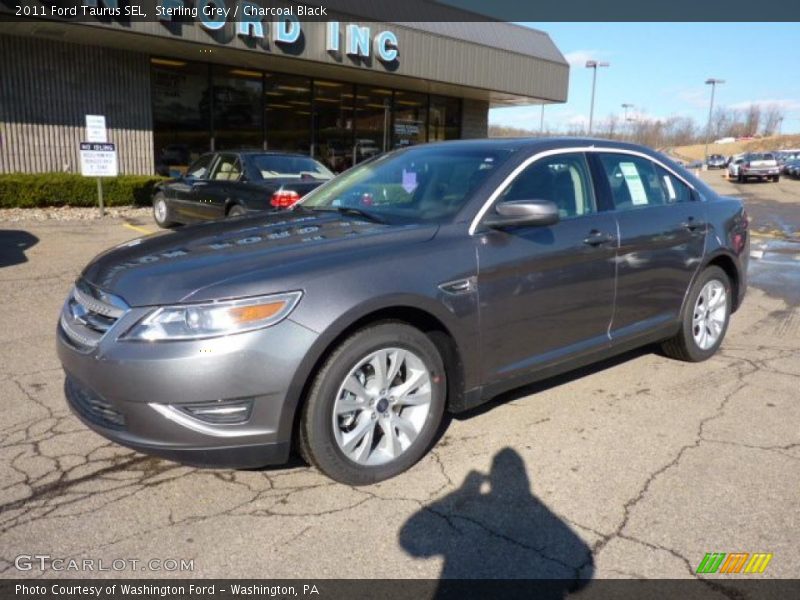 Sterling Grey / Charcoal Black 2011 Ford Taurus SEL