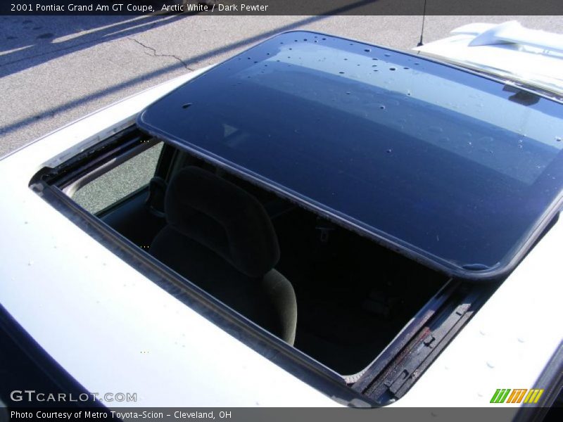 Arctic White / Dark Pewter 2001 Pontiac Grand Am GT Coupe