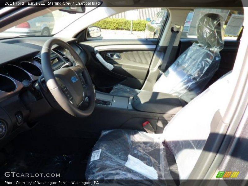Sterling Grey / Charcoal Black 2011 Ford Taurus SEL
