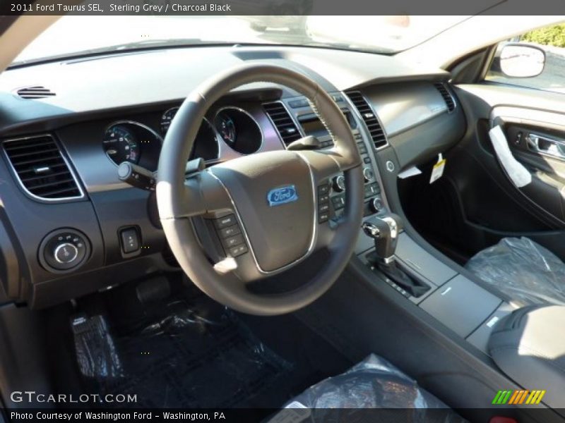 Sterling Grey / Charcoal Black 2011 Ford Taurus SEL