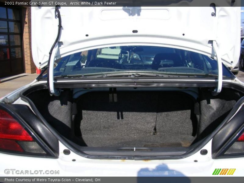Arctic White / Dark Pewter 2001 Pontiac Grand Am GT Coupe