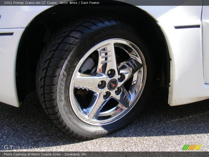 Arctic White / Dark Pewter 2001 Pontiac Grand Am GT Coupe
